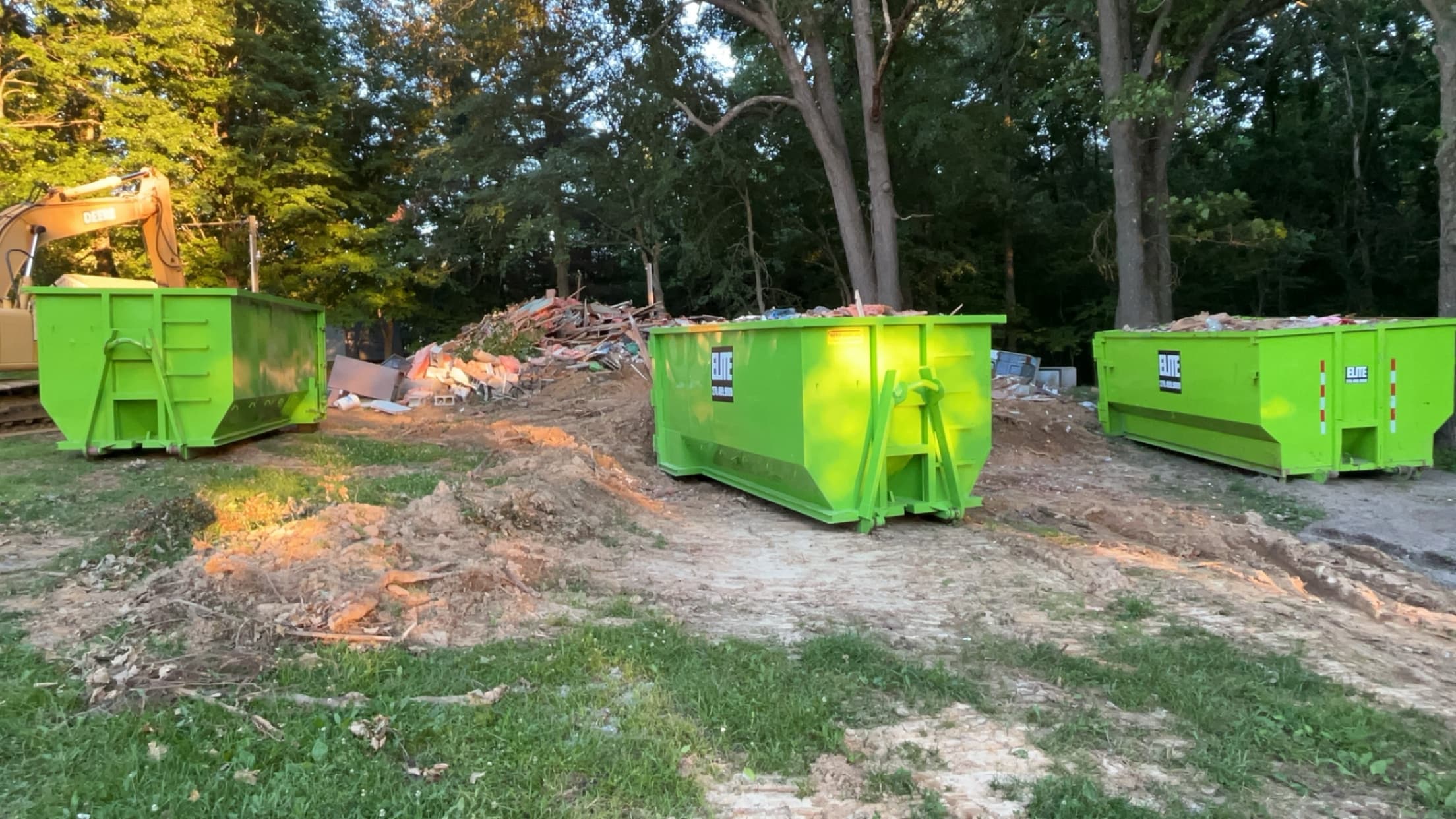 20-yard roll-off dumpster rental for construction and cleanout projects in Western Kentucky
